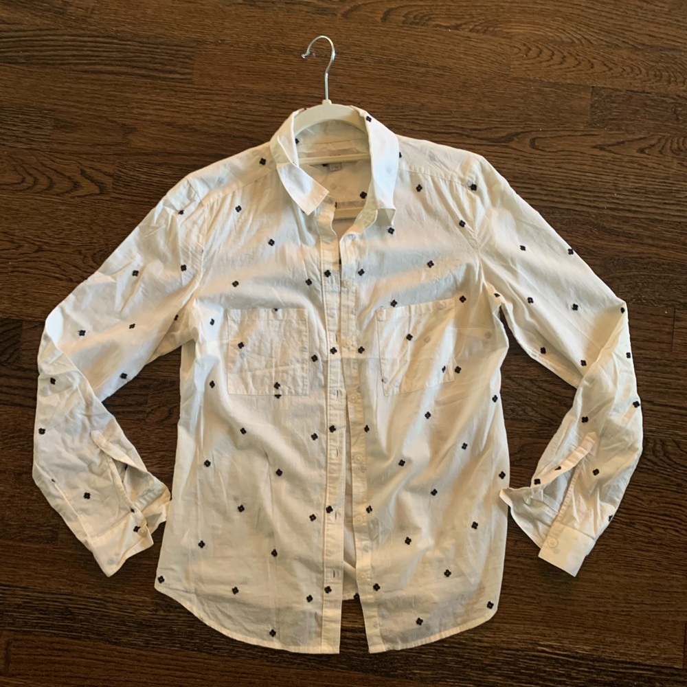 Loft Button Down Blouse. Size Small. - image 1